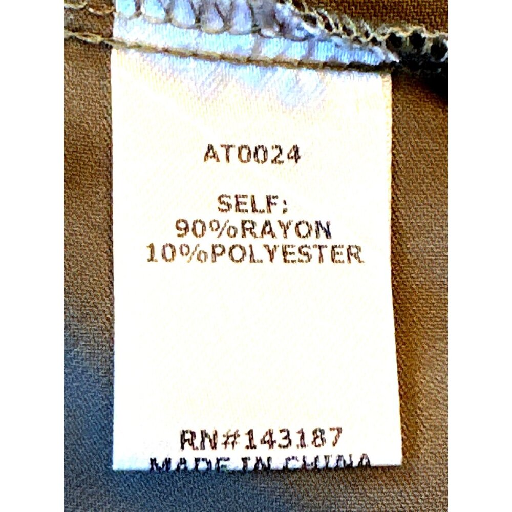 Dances Marvel Size S Olive Green Tie Front Cropped Bolero Top Boho Festivalcore - Picture 7 of 8